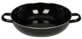 Riess Emaille Riess Schmorpfanne Aus Schwarzemaille Ohne Deckel 24 Cm 3 Riess Emaille Riess Schmorpfanne Aus Schwarzemaille Ohne Deckel 24 Cm