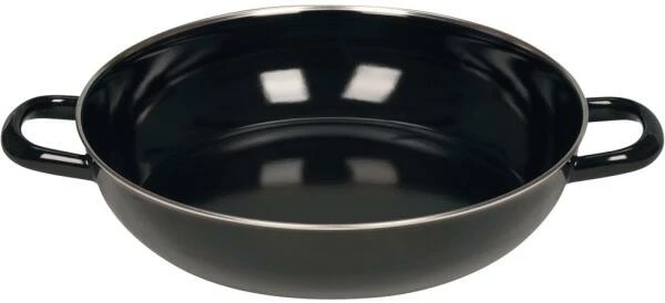 Riess Emaille Riess Schmorpfanne Aus Schwarzemaille Ohne Deckel 24 Cm 5 Riess Emaille Riess Schmorpfanne Aus Schwarzemaille Ohne Deckel 24 Cm – Bild 3