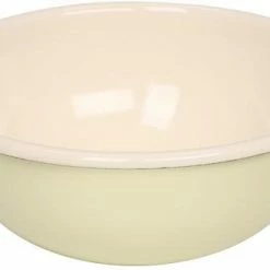 Riess Emaille Riess Schüssel Aus Emaille In Pastell-gelb