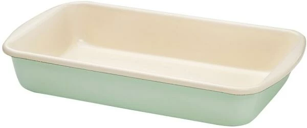 Riess Emaille Riess Auflaufform Aus Emaille 38x22,5 In Nilgrün 3 Riess Emaille Riess Auflaufform Aus Emaille 38x22,5 In Nilgrün
