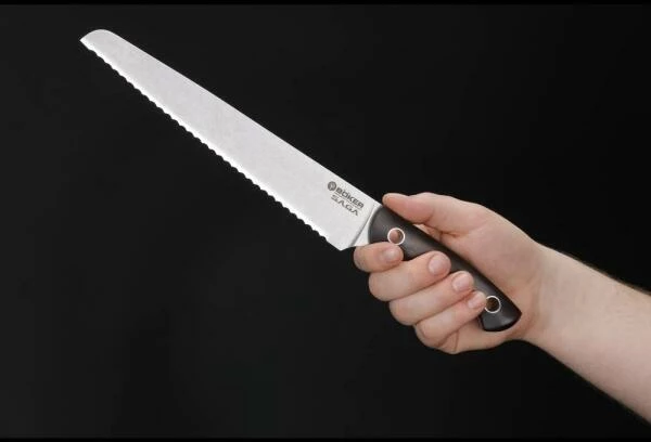Böker Brotmesser Saga Grenadill 4 Böker Brotmesser Saga Grenadill – Bild 2