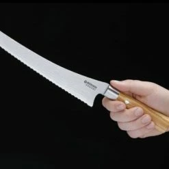 Böker Brotmesser Damast Olive 7 Böker Brotmesser Damast Olive -KitchenAid shop 130433dam 3