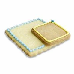 Städter Ausstechform Quadrate 4,5–8,5 Cm Glatt / Gewellt Set, 6-teilig -KitchenAid shop 201 008199 A04