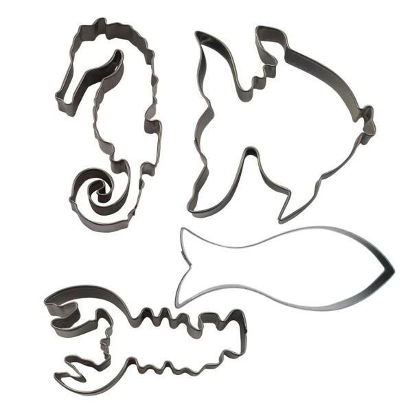 Städter Ausstechform Unterwasserwelt 7–8,5 Cm Set, 4-teilig 3 Städter Ausstechform Unterwasserwelt 7–8,5 Cm Set, 4-teilig