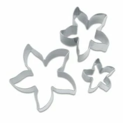 Städter Ausstechform Jasmin-Blüte 4 / 3 / 2 Cm Set, 3-teilig