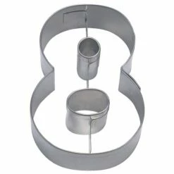 Städter Ausstechform Zahl 8 6,5 Cm