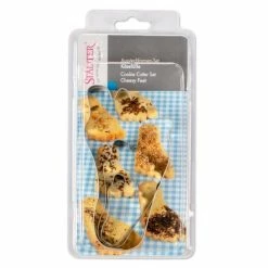 Städter Ausstechform Käsefüße 5,5 / 9 / 14 Cm Set, 3-teilig -KitchenAid shop 201 156043 V01