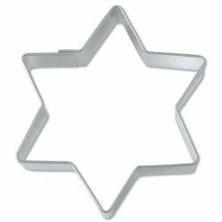 Städter Ausstechform Lachender Stern 6,5 Cm Set, 2-teilig -KitchenAid shop 201 169142 P02