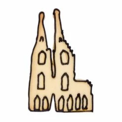 Städter Ausstechform Kölner Dom 12 Cm -KitchenAid shop 201 216204 A02