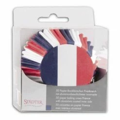 Städter Backform Frankreich Ø 5/7 Cm / H 3,5 Cm 50 Stück -KitchenAid shop 201 336230 V01