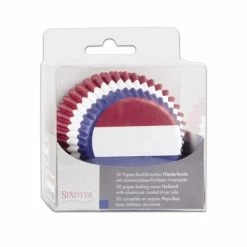 Städter Backform Niederlande Ø 5/7 Cm / H 3,5 Cm 50 Stück -KitchenAid shop 201 336247 A01