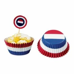 Städter Backform Niederlande Ø 5/7 Cm / H 3,5 Cm 50 Stück -KitchenAid shop 201 336247 A03