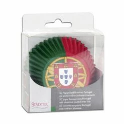 Städter Backform Portugal Ø 5/7 Cm / H 3,5 Cm 50 Stück -KitchenAid shop 201 336315 V01