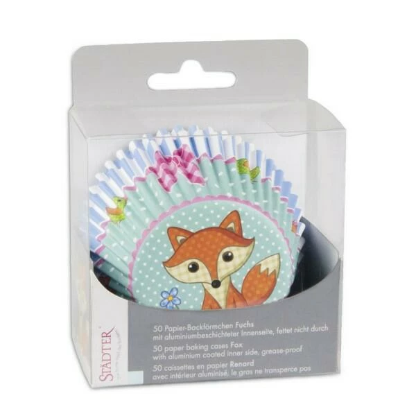 Städter Backform Fuchs Ø 5/7 Cm / H 3,5 Cm 50 Stück 4 Städter Backform Fuchs Ø 5/7 Cm / H 3,5 Cm 50 Stück – Bild 2