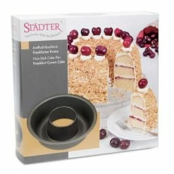 Städter Backform Frankfurter Kranz Ø 28 Cm / H 8 Cm 2.500 Ml -KitchenAid shop 201 536067 V01