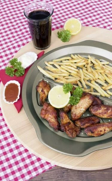 Städter Backform Pizza- & Pommes-Blech Ø 30 Cm Mit Spezial-Lochung 7 Städter Backform Pizza- & Pommes-Blech Ø 30 Cm Mit Spezial-Lochung – Bild 5