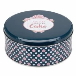 Städter Gebäckdose All You Need Is Cake Ø 22 Cm / H 9,5 Cm Bunt Rund