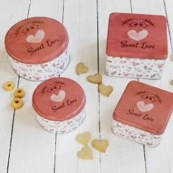 Städter Gebäckdose Sweet Love ø 22 Cm / H 9,5 Cm Bunt Rund -KitchenAid shop 201 710122 A02