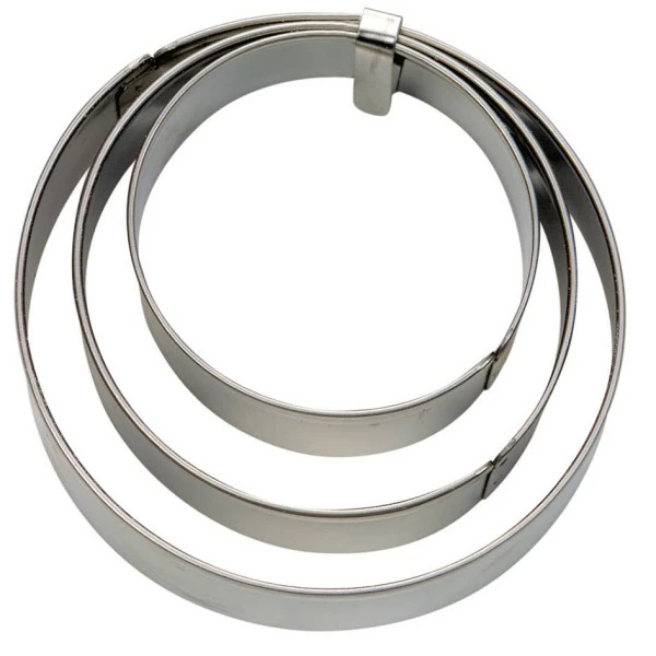 Städter Ausstechform Ring ø 4 / 5 / 6 Cm Glatt Set, 3-teilig 3 Städter Ausstechform Ring ø 4 / 5 / 6 Cm Glatt Set, 3-teilig