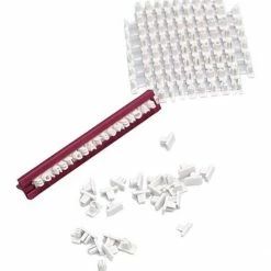 Städter Ausstechform Text-Präger 9,5 Cm Set, 86-teilig