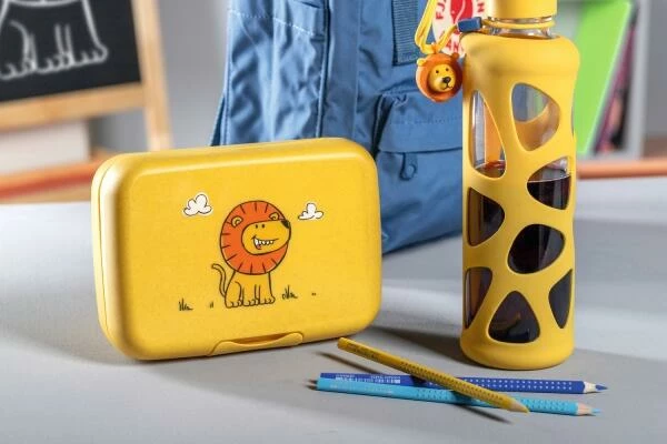 Leonardo Brotdose BAMBINI Gelb Löwe 5 Leonardo Brotdose BAMBINI Gelb Löwe – Bild 3
