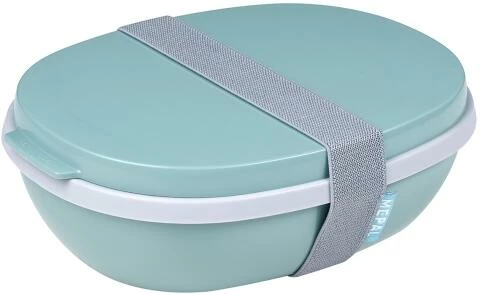 Mepal Lunchbox ellipse duo - nordic green Mepal Lunchbox Ellipse Duo - Nordic Green -KitchenAid shop 212 107640092400