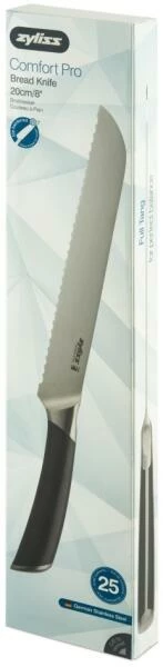 Zyliss Comfort Pro Brotmesser, 20 cm Zyliss Comfort Pro Brotmesser, 20 Cm -KitchenAid shop 220 E920268 Comfort Pro Bread Knife right angle