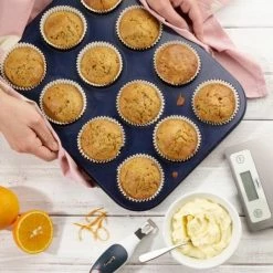 Zyliss 12er Muffinform Mit Antihaftbeschichtung 12 Zyliss 12er Muffinform Mit Antihaftbeschichtung -KitchenAid shop 220 E980200 12 Hole Muffin Pan 2