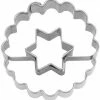 Städter Linzer-Ausstecher Stern In Ring Ø 4 Cm / H 1,5 Cm Gewellt -KitchenAid shop 223 124103 P01