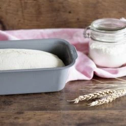 Städter We Love Baking Brotbackform 26 X 11,5 Cm / H 7,5 Cm Silber Emaill 1.700 Ml 10 Städter We Love Baking Brotbackform 26 X 11,5 Cm / H 7,5 Cm Silber Emaill 1.700 Ml -KitchenAid shop 223 661622 A02