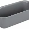 Städter We Love Baking Brotbackform 26 X 11,5 Cm / H 7,5 Cm Silber Emaill 1.700 Ml -KitchenAid shop 223 661622 P01