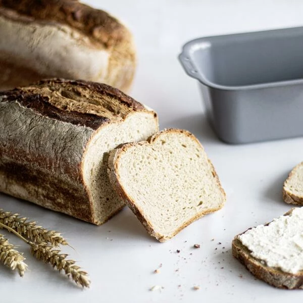 Städter We Love Baking Brotbackform 30 X 13 Cm / H 8 Cm Silber Emailliert 2.400 Ml 5 Städter We Love Baking Brotbackform 30 X 13 Cm / H 8 Cm Silber Emailliert 2.400 Ml – Bild 3