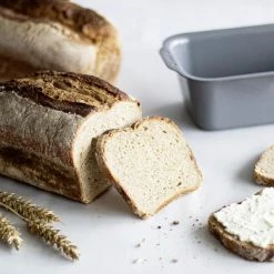 Städter We Love Baking Brotbackform 35 X 14,5 Cm / H 8,5 Cm Silber Emaill 3.000 Ml -KitchenAid shop 223 661646 A03