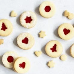 Städter Linzer-Ausstecher Spitzbub Ø 4 Cm / H 1,5 Cm Glatt Set, 5-teilig -KitchenAid shop 223 954199 A01