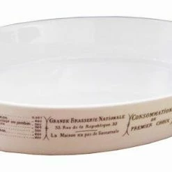 Pillivuyt Bauernform Oval Brasserie Groß Volumen 15 Cl , 320 X 230 Mm
