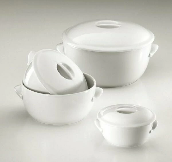 Pillivuyt Kasserolle rund mit Deckel Pillivuyt Kasserolle Rund Mit Deckel Nr. 5 Volumen 60 Cl Durchmesser 140 Mm -KitchenAid shop 260330BX PILLIVUYT Kasserolen rund mit Deckel 1 l