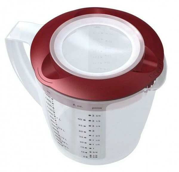 Westmark Rührbecher Helena mit Deckel in dunkelrot Westmark Rührbecher Helena Mit Deckel In Dunkelrot -KitchenAid shop 3105 227r be 1 l