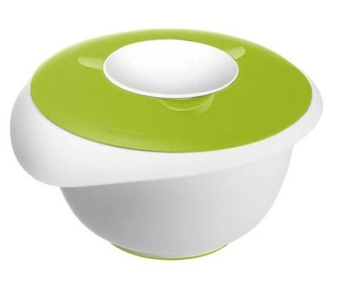 Westmark Rührschüssel mit zweigeteiltem Deckel in apfelgrün Westmark Rührschüssel Mit Zweigeteiltem Deckel In Apfelgrün 3 L -KitchenAid shop 3153 schuessel 2 a xl 1