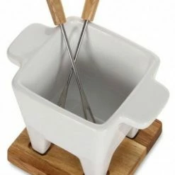 Boska Käsefondue-Set Tapas Weiß -KitchenAid shop 340030 LIFE tapas fondue WHITE OAK 014 neu l