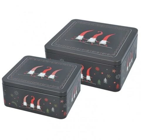 Birkmann Gebäckdosen-Set Weihnachtswichtel (klein) 3 Birkmann Gebäckdosen-Set Weihnachtswichtel (klein)
