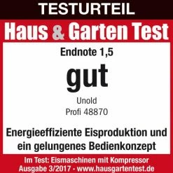 Unold Eismaschine Profi -KitchenAid shop 48870 EISMASCHINE Profi H G Test 03 neu