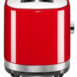 KitchenAid Langschlitztoaster Mit Manueller Bedienung In Empire Rot -KitchenAid shop 5KMT4116EER SideLeftOpen