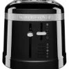 KitchenAid Design 4-Scheiben Langschlitztoaster In Onyx Schwarz -KitchenAid shop 5KMT5115 onyx schwarz neu