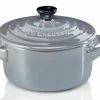 Le Creuset Mini Cocotte In Perlgrau Metallic -KitchenAid shop 61901107420034