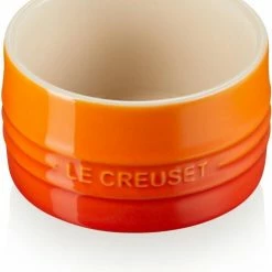 Le Creuset Förmchen, Stapelbar In Ofenrot