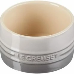 Le Creuset Förmchen, Stapelbar In Perlgrau
