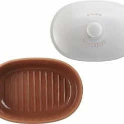 Römertopf Brot-Frischetopf Oval MAXI, Weiß -KitchenAid shop 81004 3