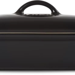 Le Creuset Auflaufform Tradition Mit Deckel, Rechteckig In Schwarz