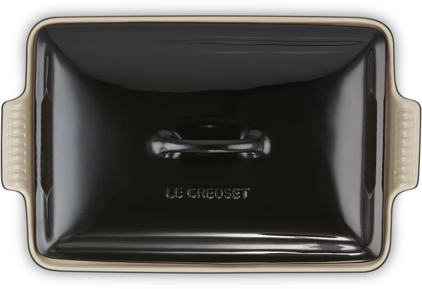Le Creuset Auflaufform Tradition Mit Deckel, Rechteckig In Schwarz 6 Le Creuset Auflaufform Tradition Mit Deckel, Rechteckig In Schwarz – Bild 4