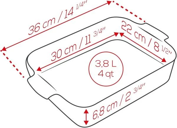 Appolia Auflaufform Rechteckig In Senfgelb 36 Cm / 3,8 Liter 13 Appolia Auflaufform Rechteckig In Senfgelb 36 Cm / 3,8 Liter – Bild 11